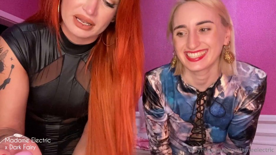 Madame Electric and Dark Fairy - Youll Become Our Sweet Sissy Slut